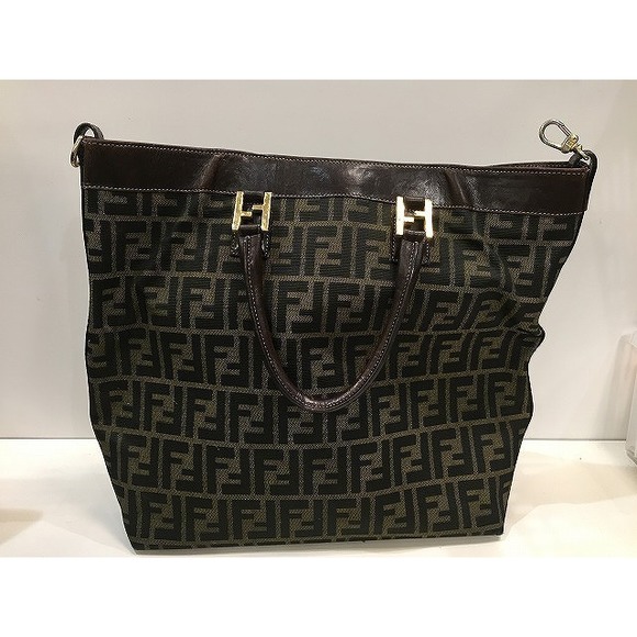 Fendi handbag Zucca - Picture 1 of 8